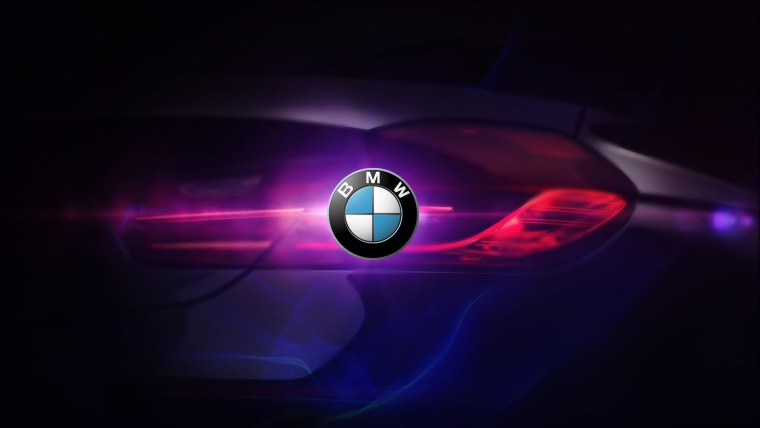 Неон BMW logo m340i