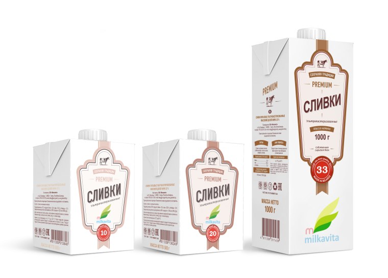 Сливки для крема