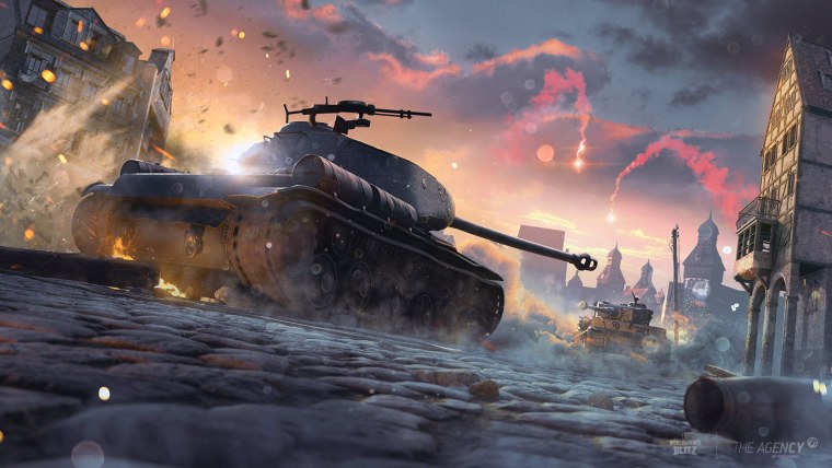 World of Tanks Blitz Гром