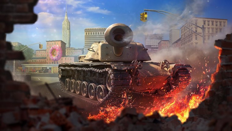 World of Tanks Blitz PVP битвы