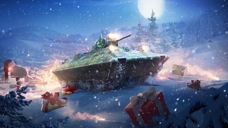 World of Tanks Blitz новый год 2022