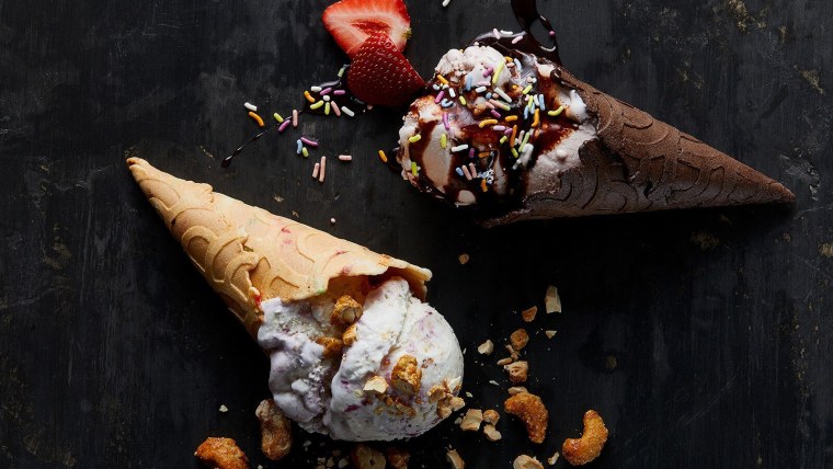 Мороженое рожок