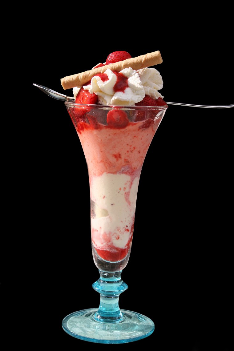 Красивое мороженое