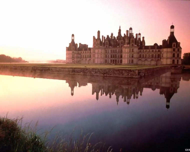 Аббатство сен-Мишель Нормандия Франция