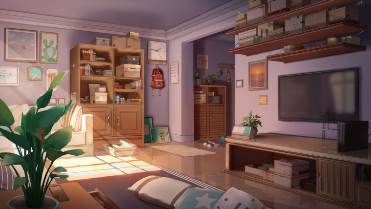 Гостиная гача лайф