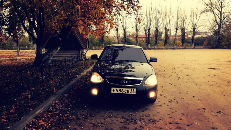 Лада Приора седан кориандр