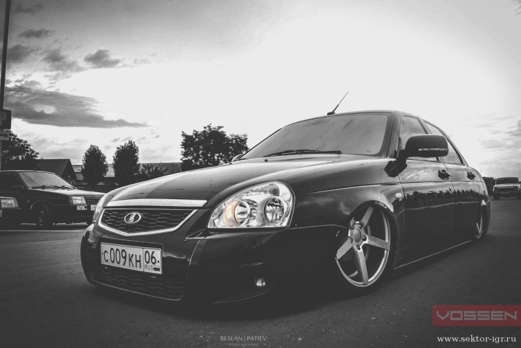 Оранжевая ВАЗ 2170