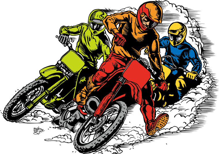 Эндуро вектор