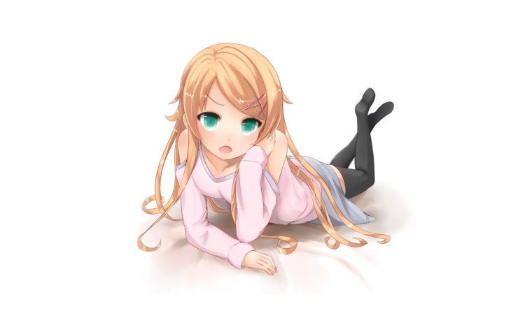 Аниме на белом фоне