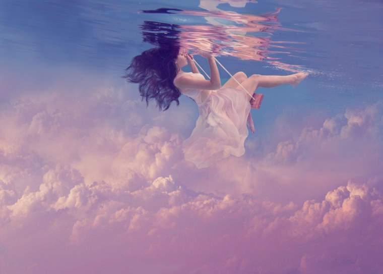 Девушка и небо