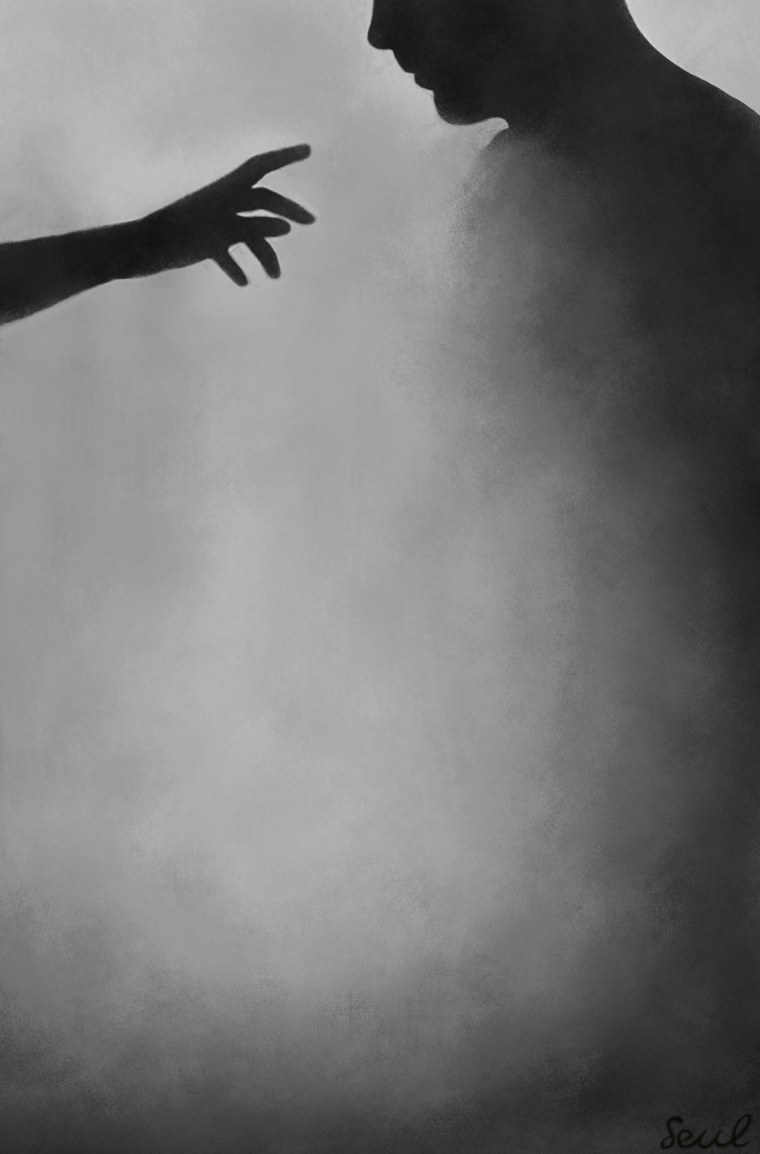 Тень мужчины и женщины