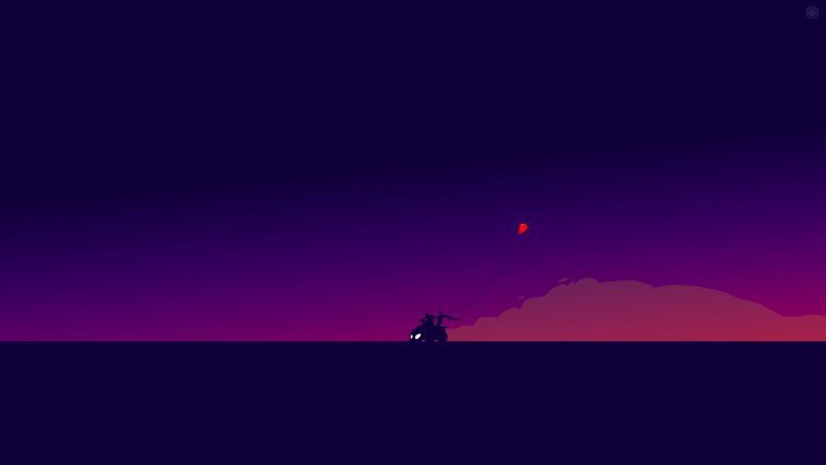 Фиолетовые обои Минимализм