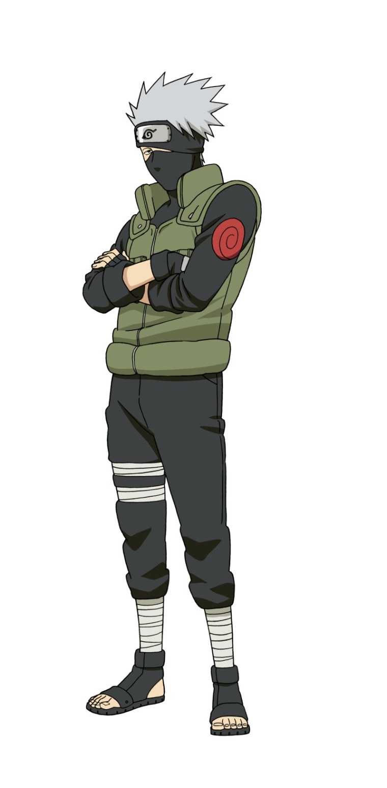 Какаши Хатаке маленький в полный рост