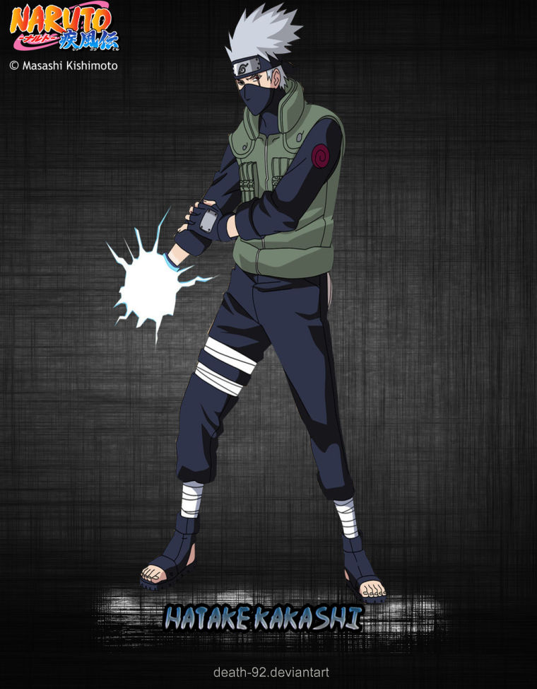 Какаси Хатакэ в полный рост спереди