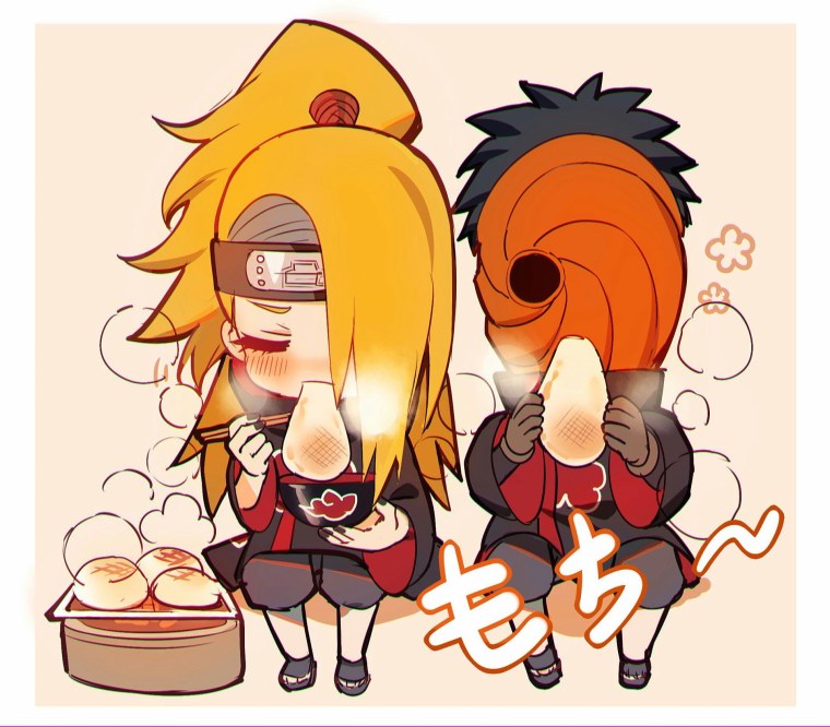 Наруто новый год Чиби Акацуки