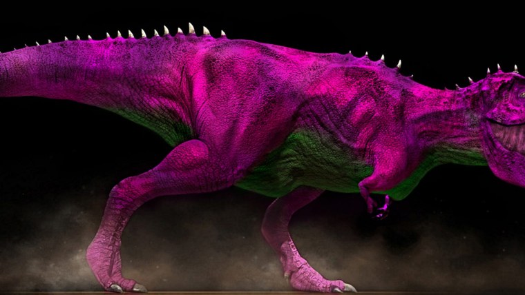 Фиолетовый Динозаврик