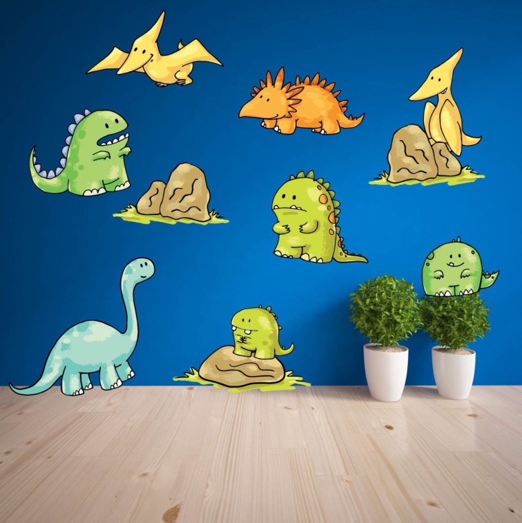 Стикеры с динозавриками