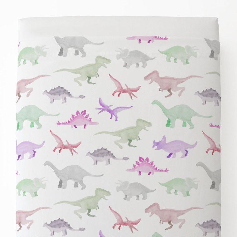 Упаковочная бумага с динозаврами