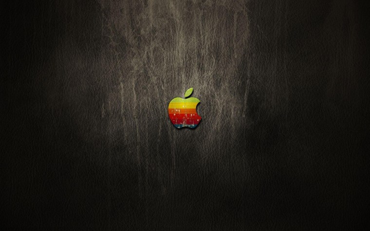 Apple красный фон