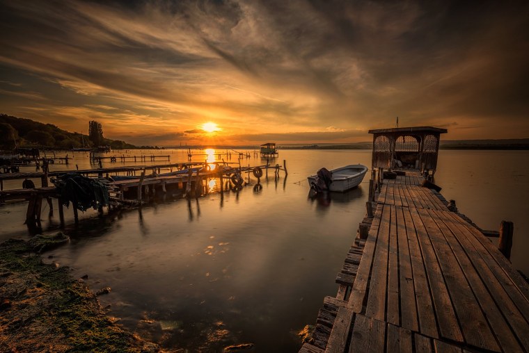 Пейзаж Пристань