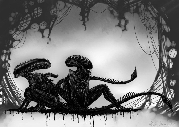 Чужой 1979 Ксеноморф