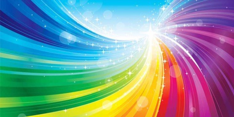 Радужный фон