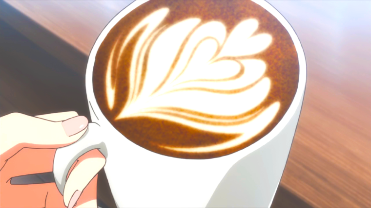 Кофе в стиле аниме