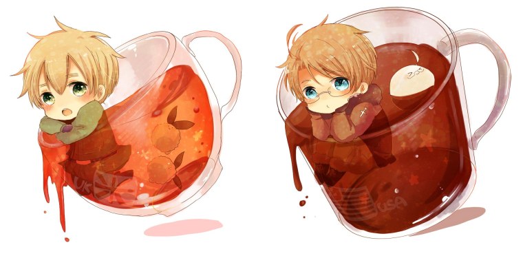 Хеталия Англия чай