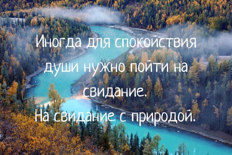 Красивые цитаты про природу