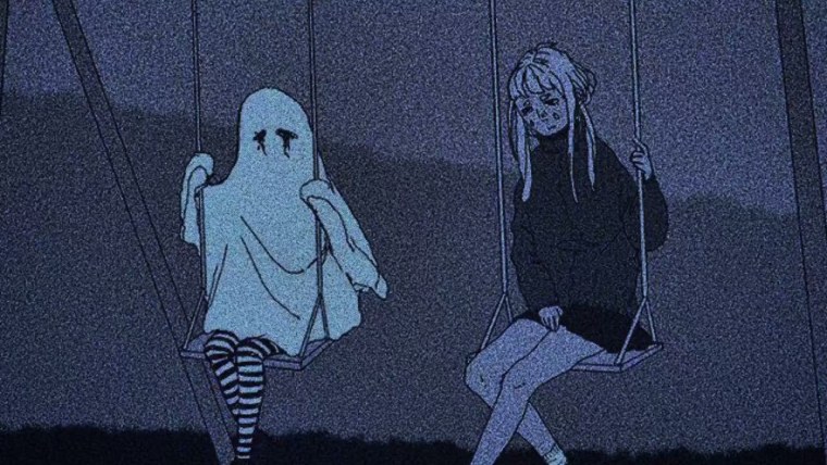 Грустное привидение