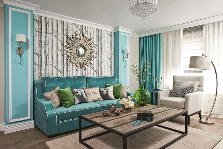 Гостиная Неоклассика Тиффани