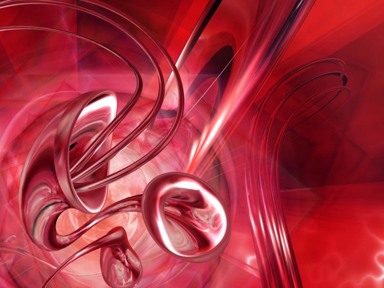 Абстракция в красных тонах