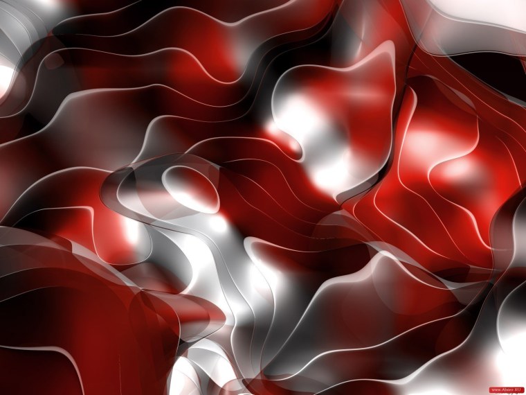 Абстракция в красных тонах
