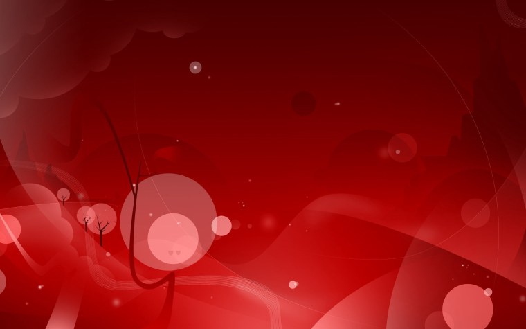 Красивая красная абстракция