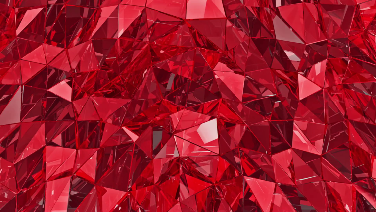 Красные Кристаллы фон