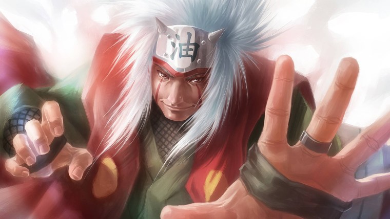 Фон Наруто и Джирайя