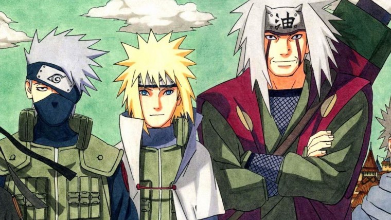 Наруто и Джирайя