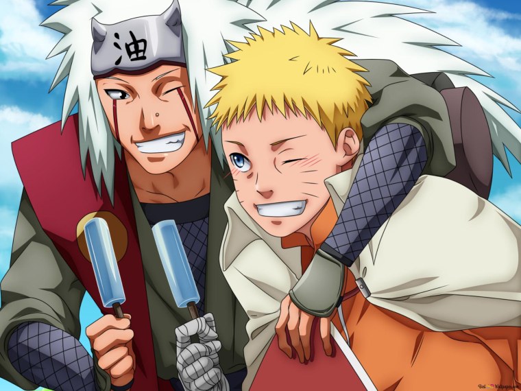 Наруто и Джирайя