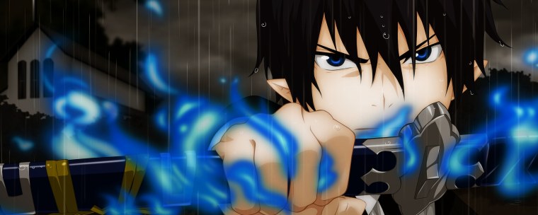 Тату аниме синий экзорцист