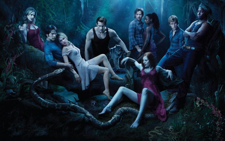 Настоящая кровь сериал Постер