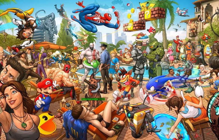 Персонажи компьютерных игр