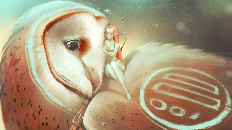 Тотем белый Филин