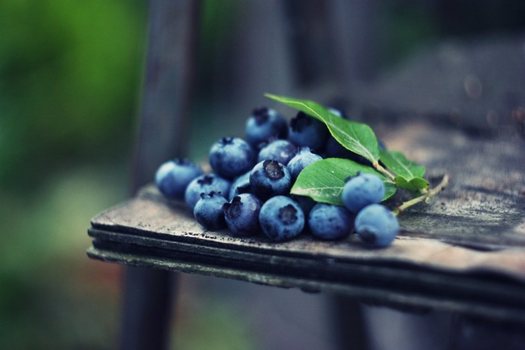 Голубика в лукошке