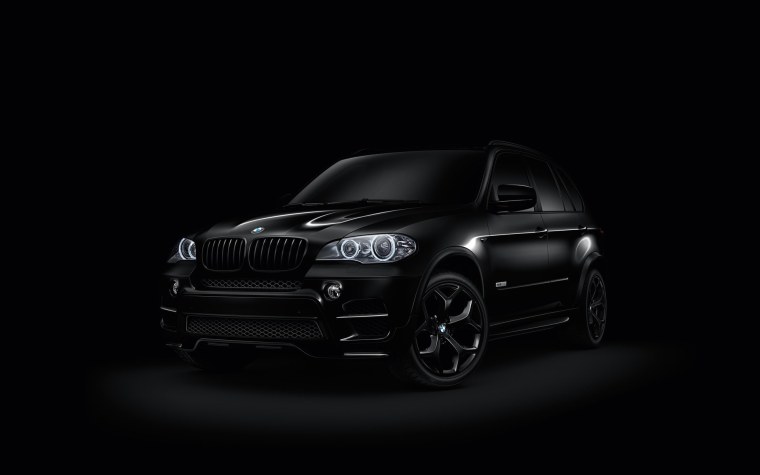 BMW x5 черный на черном