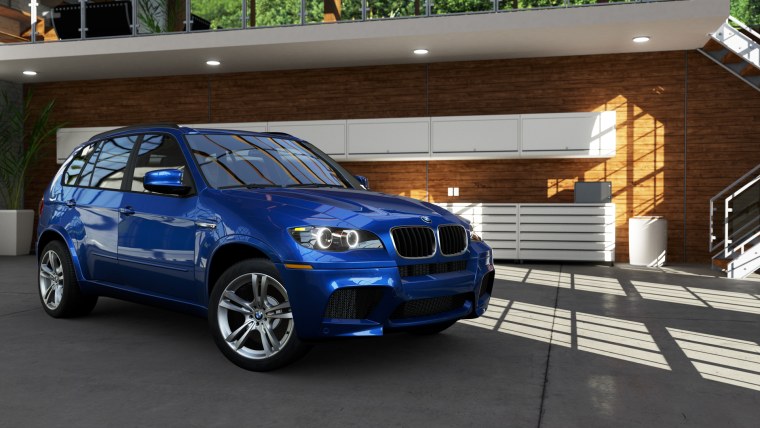 BMW x5 e70 синий