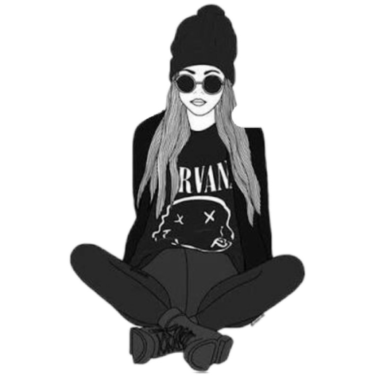 Девушка Минимализм