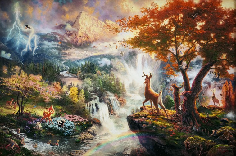 Томас Кинкейд сказочный лес