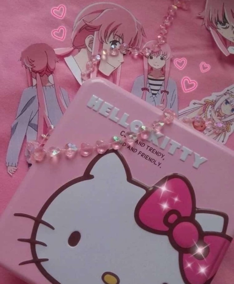 Розовая Эстетика Хеллоу Китти