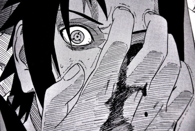 Моменты из манги Наруто Какаши