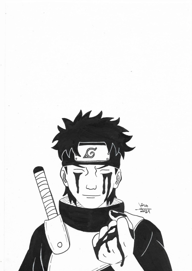 Манга Наруто Обито Учиха